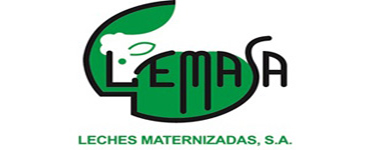 logo LECHES MATERNIZADAS  LEMASA